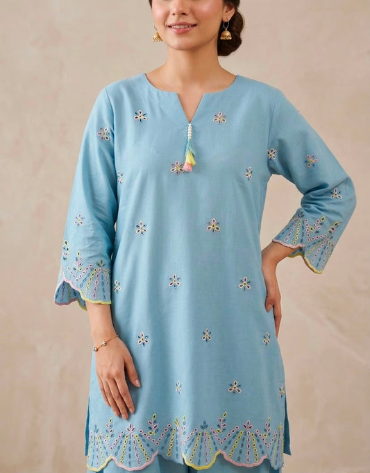 Sky Blue 2 pc