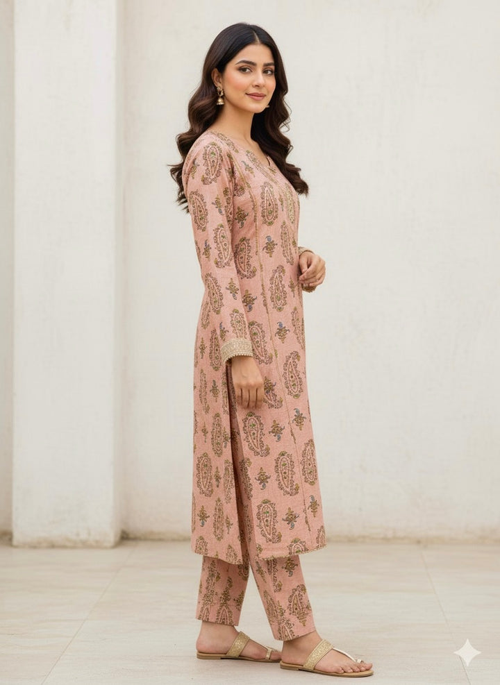 2PC PRINTED DRESS