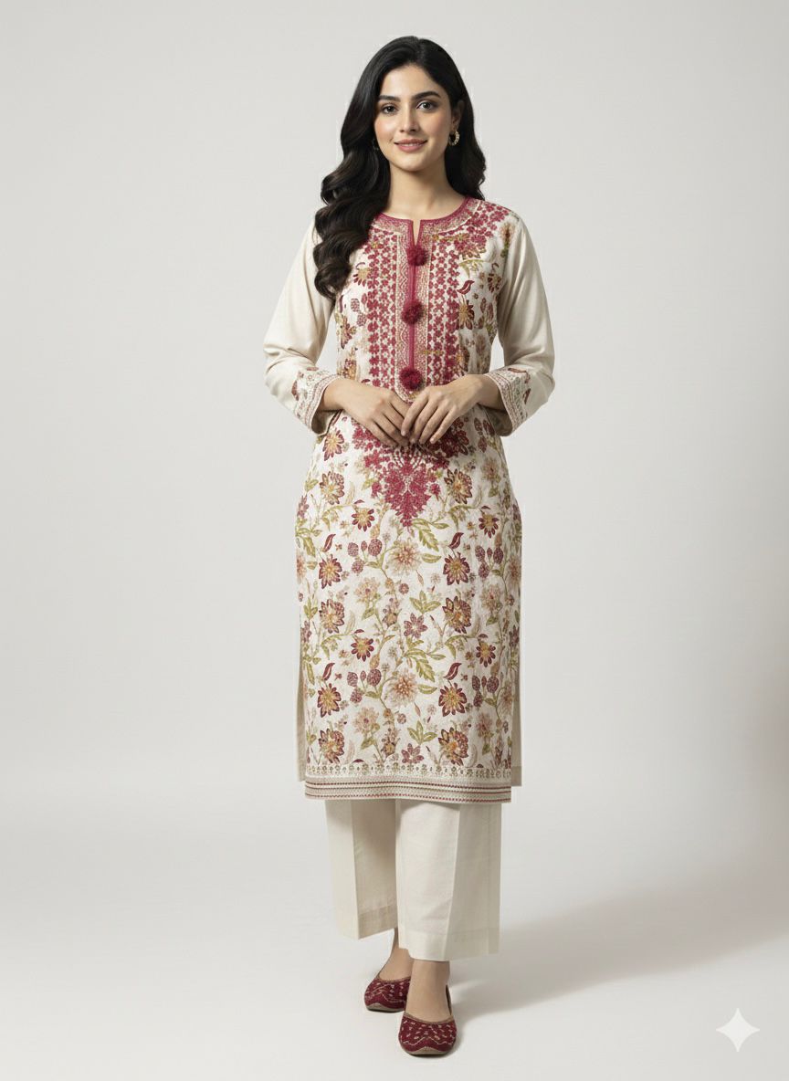 Restocked Full Embroidery