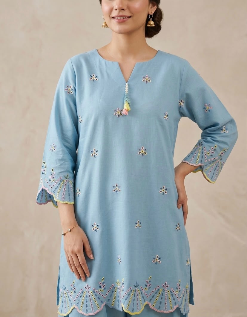 Sky Blue 2 pc