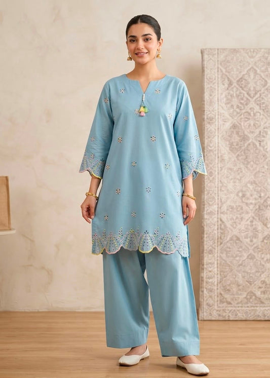 Sky Blue 2 pc